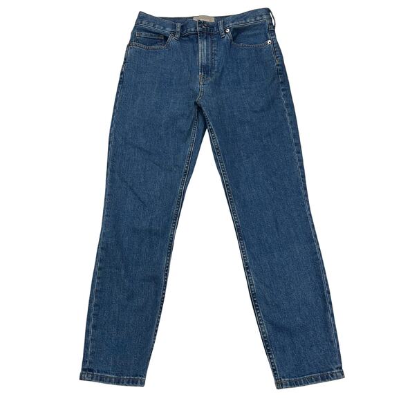 Everlane The High Rise Skinny Ankle Jean 25.5" Inseam Medium Wash Size 28 - Picture 1 of 11